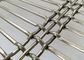 Tela flexível do metal do Weave da fachada feita sob encomenda com fio liso/redondo de aço inoxidável